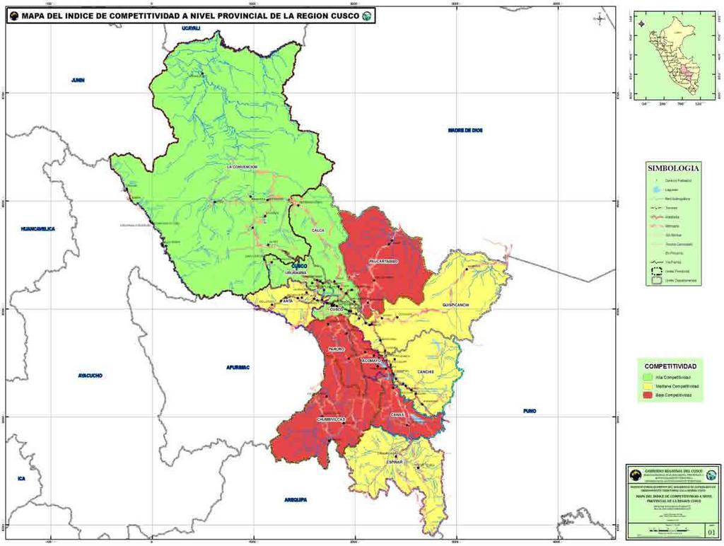 [Plan Concertado de Competitividad Regional del Cusco 2011-2021 ] Gerencia Regional de Desarrollo