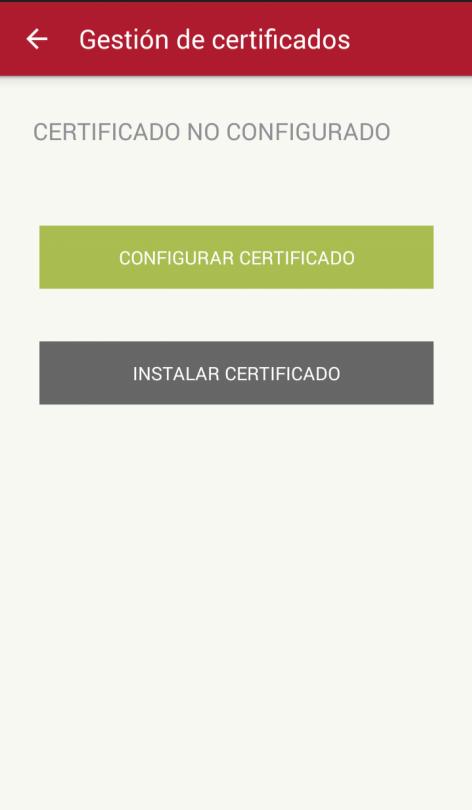 Instalar certificado: Esta opción permite instalar un certificado siguiendo los pasos ya explicados en el punto