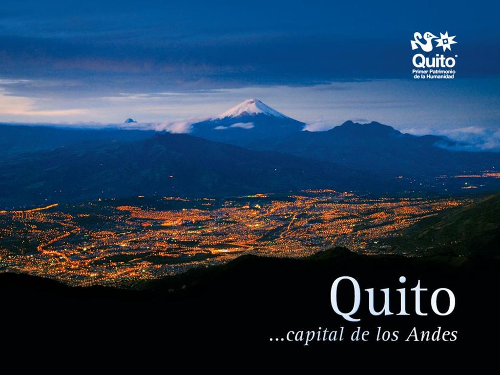 Quito es la capital del Ecuador y de la provincia de Pichincha. Ubicada en la Línea Equinoccial, al pie del volcán Pichincha y a 2.805 metros sobre el nivel del mar (9.200 pies). Tiene un área de 422.