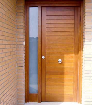 PRODUCTOS PUERTAS DE EXTERIOR CARINBISA produce varios tipos de puertas de calle,