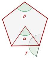 Ángulos de un polígono regular Ángulo central de un polígono regular Es el formado por dos radios consecutivos.