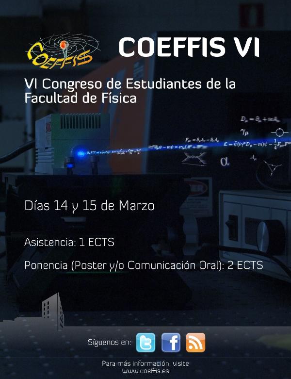 VI CONGRESO DE ESTUDIANTES DE LA FACULTAD DE FÍSICA (COEFFIS VI) C-27 2013