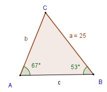 4.6. Resolución de triángulos cualesquiera. Teorema del seno.
