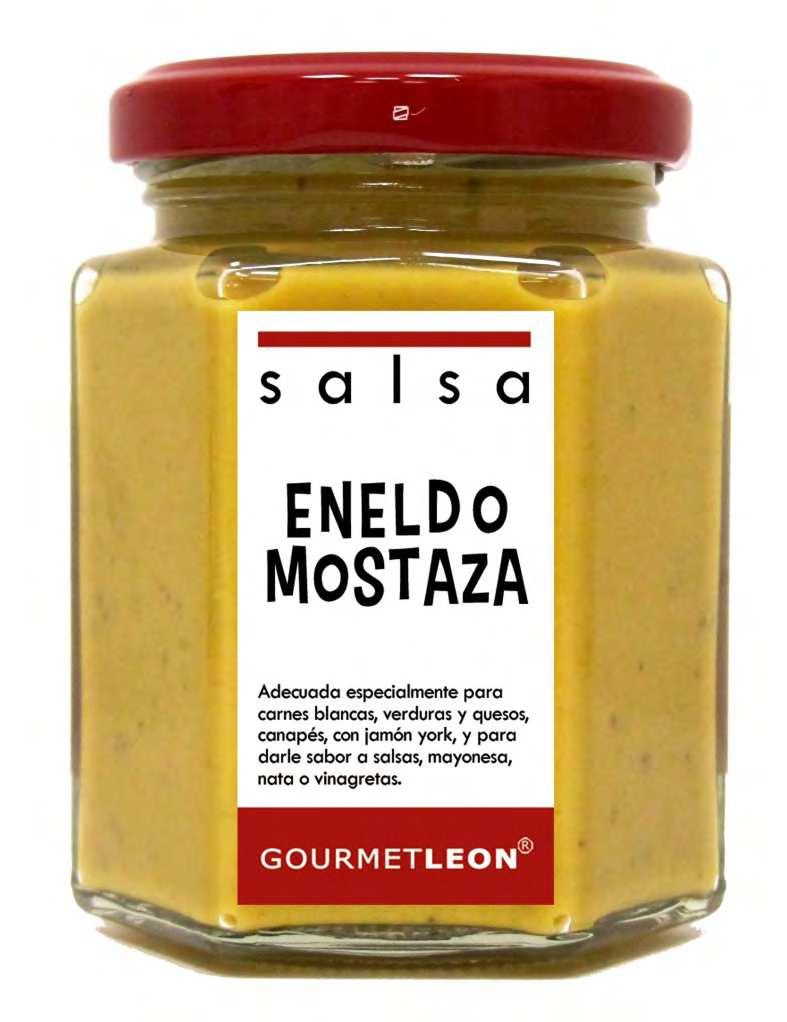 GOURMETLEON Salsa KS10 Salsa de Eneldo y Mostaza