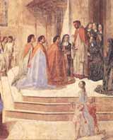El Obispo Ardingo de Pavia ordenó que se llevase la Reliquia al Obispado, y luego de algunas semanas fue restituída a las Monjas del monasterio