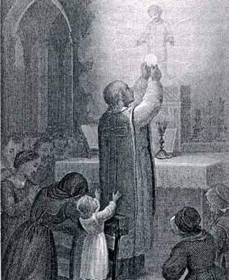 MONCADA ESPAÑA, 1392 El Milagro Eucarístico de Moncada se manifestó ante un sacerdote que dudaba de la validez de su Ordenación sacerdotal.