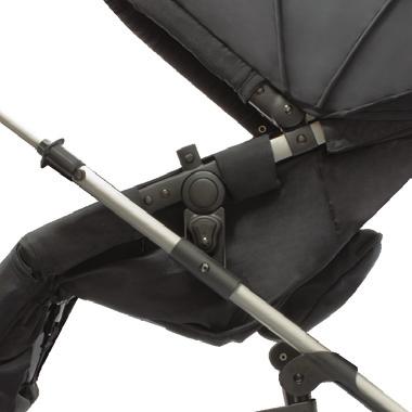 RECLINE This stroller has a removable and reversible seat that reclines in three (3) positions both forward-facing and rear-facing.