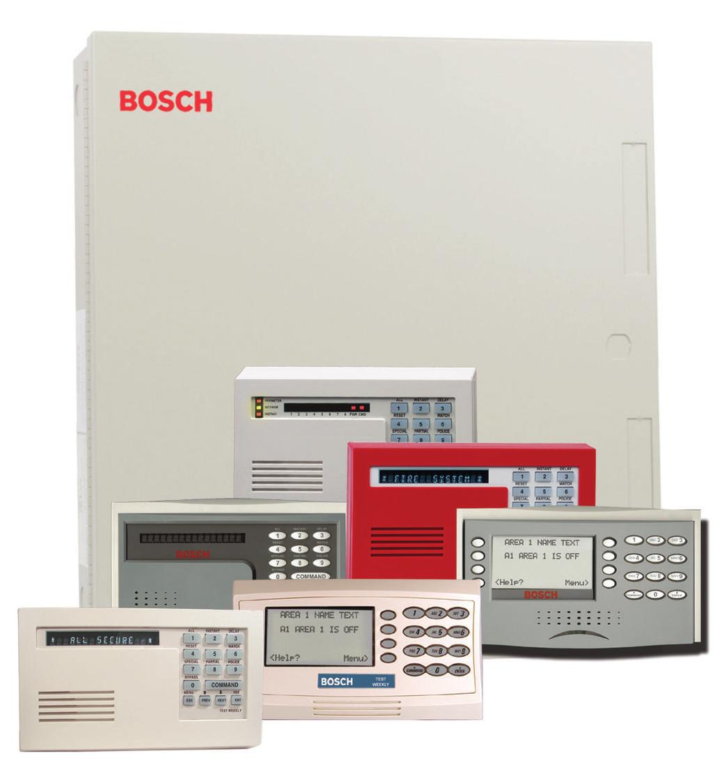 Sistemas de alarma de intrusión D9412GV2 Panel de Control D9412GV2 Panel de Control www.boschsecurity.