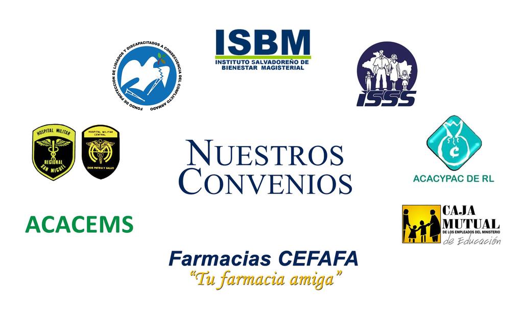 INFORME DE RENDICIÓN DE CUENTAS 2015-2016 Alianzas Estratégicas Durante este período, el CEFAFA mantuvo importantes convenios con Instituciones