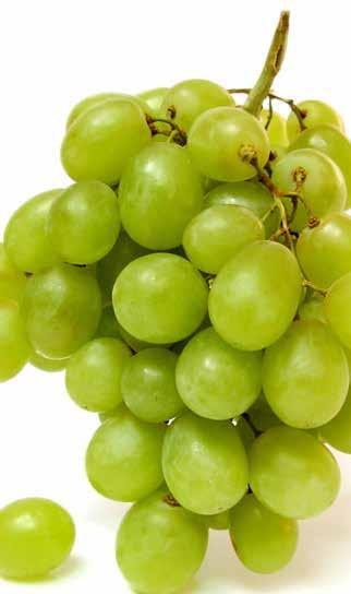 Adquiere uvas de textura firme, color vivo y uniforme, sin magulladuras, que no se desprendan fácilmente del racimo.