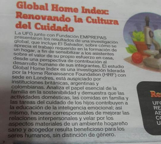 Cliente: Global Home Index Fecha: 14/09/2017 Audiencia: 30.