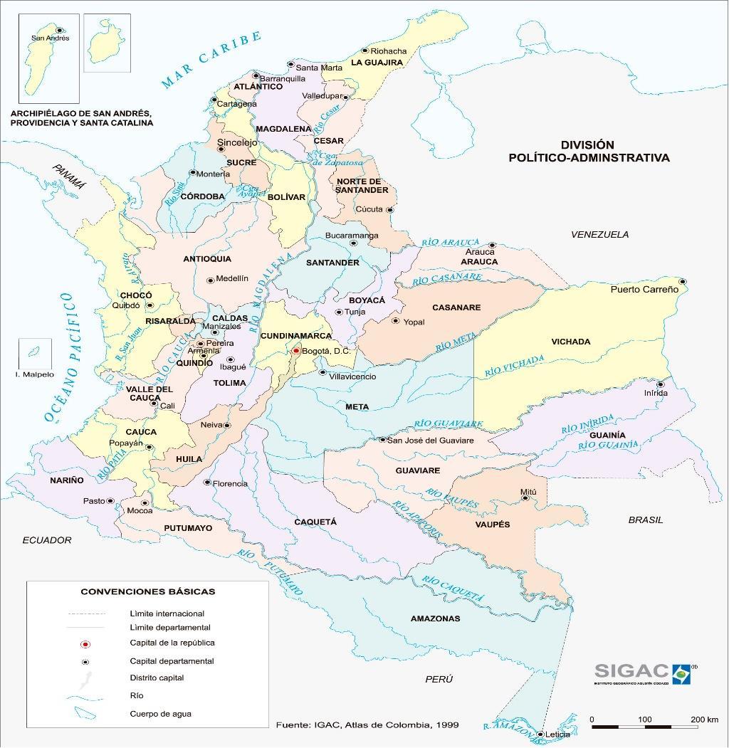 Perfil Económico y Comercial de Colombia Perfil demográfico Colombia cuenta con una superficie de 1.141.814 kilómetros cuadrados (km²) y está ubicada en el noroeste de Sudamérica.
