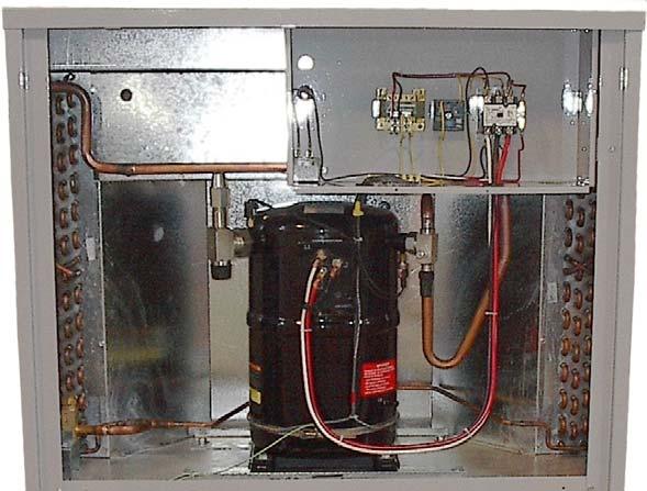 7EVT Ventilador y Motor Caja Eléctrica Presóstato Serpentín Válvulas