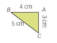 a) Es un triángulo obtusángulo. b) Es un triángulo acutángulo. c) Es un triángulo rectángulo.