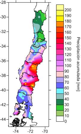 1. Régimen Pluviométrico A continuación se expone un análisis de la precipitación acumulada durante octubre 2015, dividido en dos secciones: Agua caída y Déficit/Superávit.