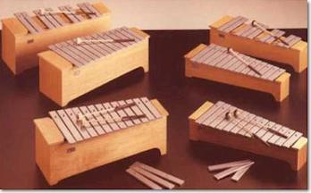 LÁMINAS O PLACAS Los instrumentos de percusión de láminas son instrumentos musicales también clasificados como idiófonos, lo que significa que son instrumentos que al ser golpeados (percutidos) el