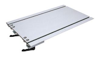 0 mm, Longitud 1000 mm 400-104 Dispositivo de acoplamiento para prolongaciones de mesa Si se utiliza el dispositivo de acoplamiento para
