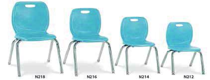 Tiene diferentes opciones que van de la regulación del asiento a la silla 4 patas.