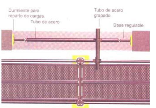 Figura 5. Amarres por estampación a ventanas o balcones. Los amarres mediante tacos expansibles utilizan tacos de plástico o metálicos de alta resistencia.