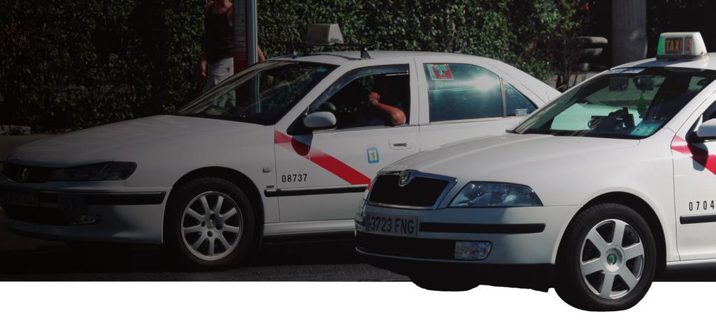 MEDIDA 13 Optimización del servicio del taxi con criterios ambientales Con esta medida, se pretende mejorar el servicio de taxi incrementando su eficiencia y