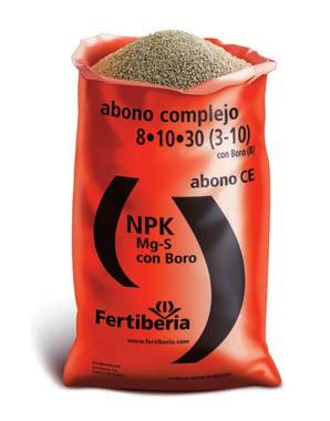 Fertilizantes Complejos NPK Especiales NPK con elementos secundarios (calcio, magnesio y azufre) y microelementos Estos fertilizantes se caracterizan por contener, además de elementos secundarios