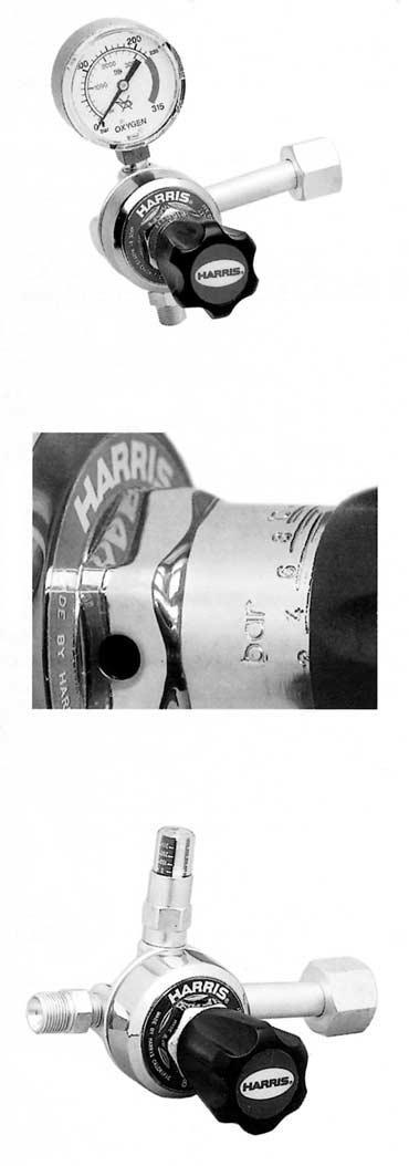 Reguladores de botellas de gas 814 Una etapa con un manómetro Presión de suministro ajustable girando la rosca situada en la tapa calibrada Cuerpo de latón forjado para máxima resistencia mecánica