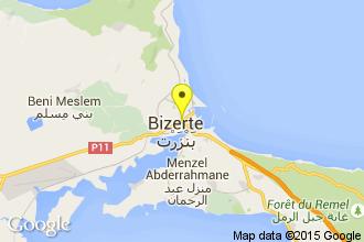 Wikipedia Bizerta (en árabe ﺑﻨﺰﺭﺕ Banzart) es una ciudad de África septentrional, perteneciente a República Tunecina, a unos 65 kilómetros al noroeste de la capital Túnez, y ubicada en