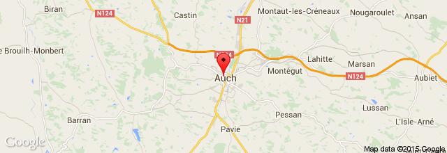 Ruta por Gers: Auch y sus alrededores Día 1 Auch La ciudad de Auch se ubica en la región Gers de Francia.