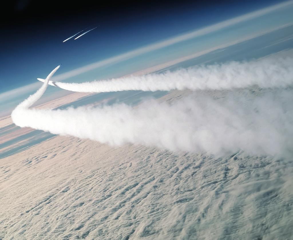 Maniobra de intercepción contra dos aviones Mig-29 soviéticos por parte de una patrulla de cuatro cazas F-15 de los Estados Unidos sobre cielo norteamericano. Sucedió el 1 de agosto de 1989.