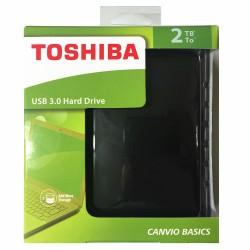 Toshiba Canvio Basic Portable Hard Drive Disco duro externo en formato 2.5" Puerto USB 3.0, compatible con version anterior USB 2.