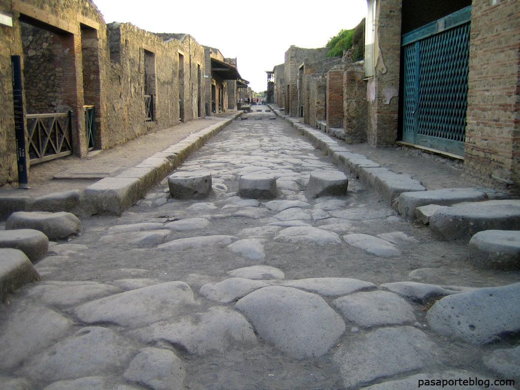 Pompeya Calles secundarias de 8 m.