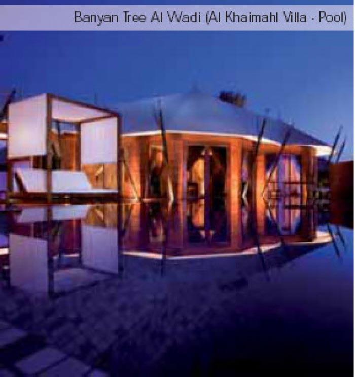 El resort se encuentra a 20 minutos por carretera del aeropuerto de Dubai.