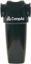 La gama de filtros fundidos CompAir combina el alojamiento del filtro y el elemento filtrante de modo que trabajen juntos para maximizar el ahorro