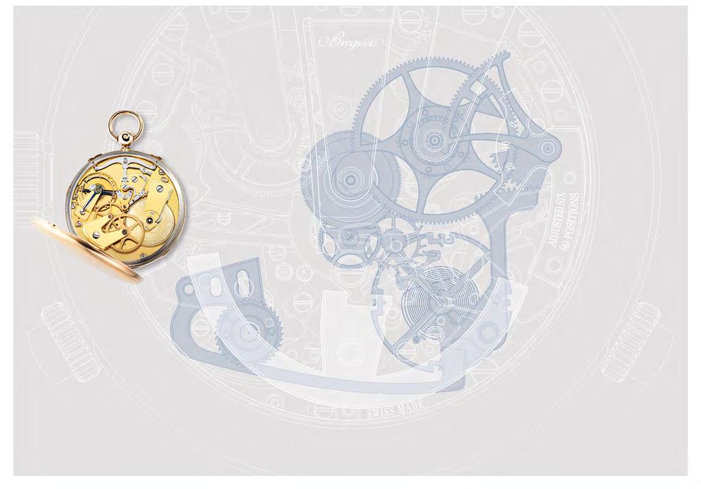 EL ORIGEN DEL CRONÓGRAFO El reloj con doble segundero es una complicación notable, considerada antecesora del cronógrafo de ratrapante, que a partir de 1820 permitió determinar el tiempo intermedio o