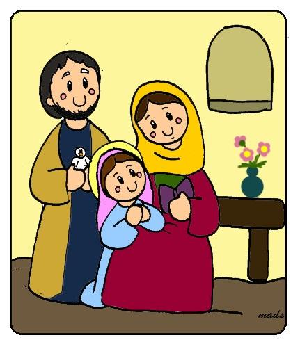 Los padres de María se llamaban Joaquín y Ana, quienes educaron con mucho amor