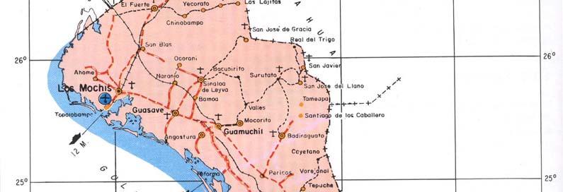 Fuente: Monografía Geológico-Minera del Estado de Sinaloa COREMI Acceso Se lleva a cabo por terracería a partir de Culiacán rumbo a la población de Sanalona.
