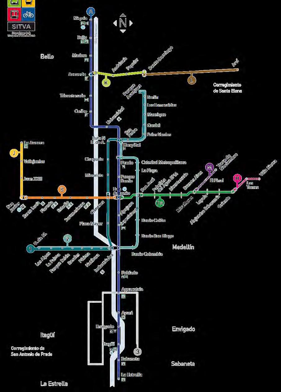 Contexto Metro Línea A Línea B Línea J Línea K Línea L Línea M