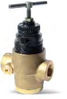 Caudal típico para servicio de agua con una presión de entrada a 7, presión de salida a y una caída de presión de 1 :,9 lpm Caudal típico para servicio de aire comprimido con una presión de entrada a