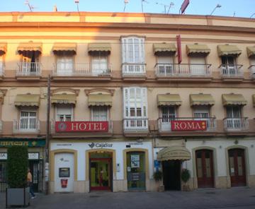com HOTEL ROMA Calle Real, 52 956 88 13 72