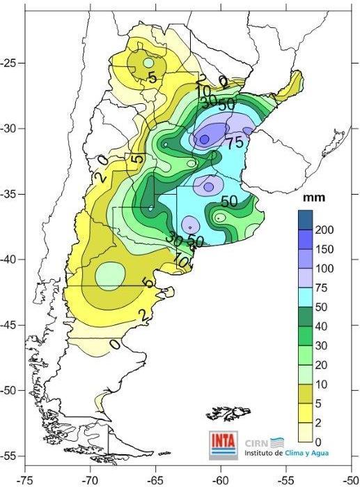 Análisis de la precipitación semanal del 28 de Marzo al 04 de Abril de 2016 Fig. 02: Precipitación (mm) observada entre el 01 y el 31 de Marzo de 2016.