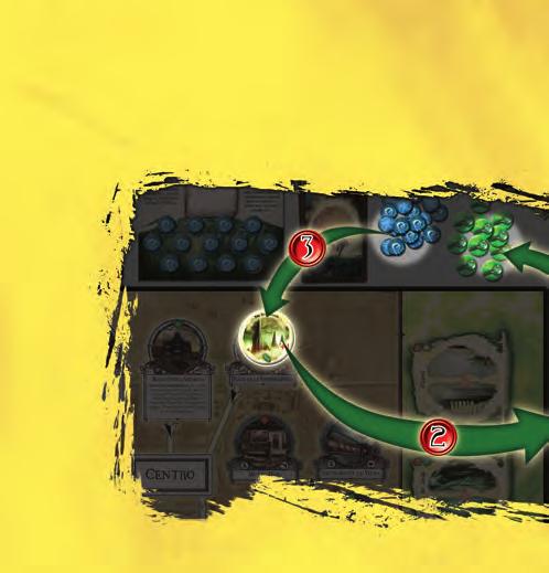Para sellar un portal utilizando un símbolo arcano, el jugador debe: 1. Devolver la carta de símbolo arcano a la caja (no hace falta tirar para cerrar el portal). 2.
