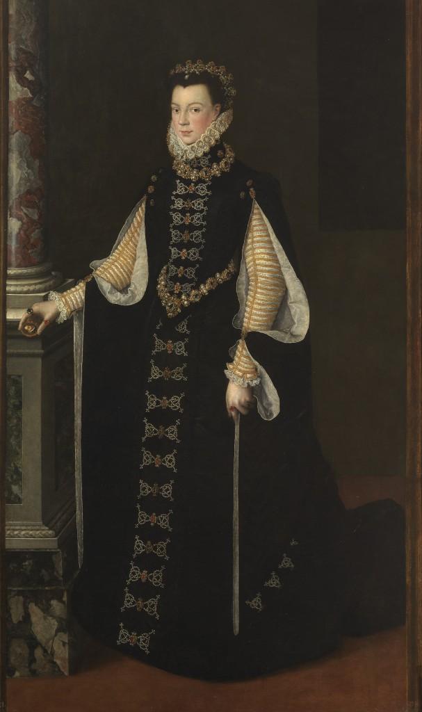 Figura 12. Retrato de Isabel de Valois, Sofonsisba Anguissola del año 1561-1565. Fuente: Barriuso, N. G. (7 de mayo de 2015).