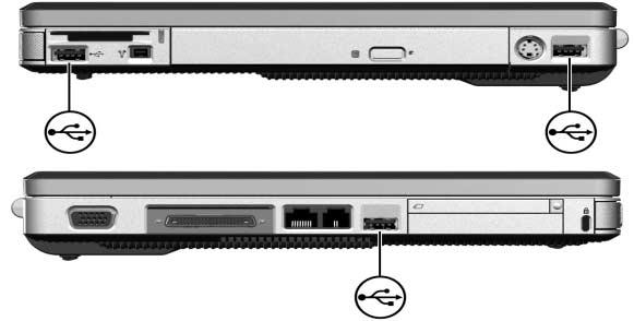 Actualizaciones y Reemplazos de Hardware Conexión del Dispositivo USB Es posible utilizar un dispositivo conectado a la computadora a través de USB sólo cuando la computadora está ejecutando Windows.