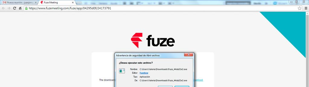 2 INGRESAR AL PANEL DE CONTROL Una vez instalado el plugin Fuze Meeting podrás ingresar directamente al