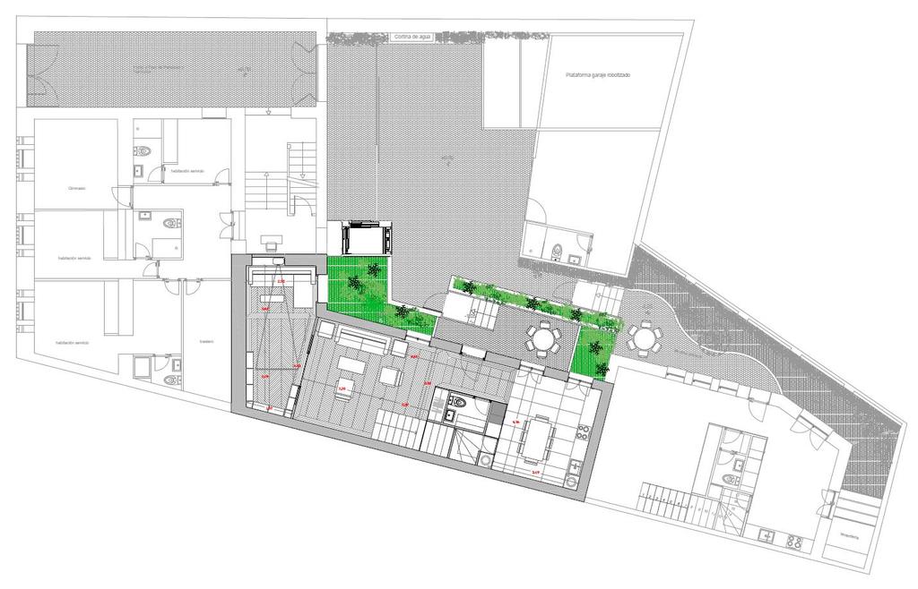 VIVIENDA DUPLEX 1 (opción B, planta baja) VIVIENDA DUPLEX 1 (opción B) 214,65 m² - 2
