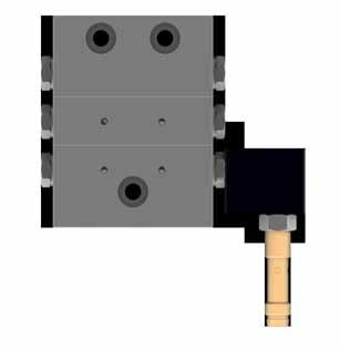 DISTRIBUIDORES PROGRESIVOS DPX CON SENSOR INDUCTIVO M8x1 Este señalizador está constituido por un sensor inductivo que se encuentra dentro de un bloque de aluminio.