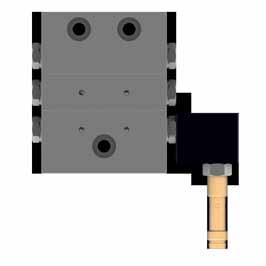DISTRIBUIDORES PROGRESIVOS DPX CON SENSOR INDUCTIVO Este señalizador está constituido por un sensor inductivo que se encuentra dentro de un bloque de aluminio.