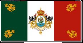 La bandera del batallón de San Blas es famosa porque fue usada durante la defensa del Castillo de