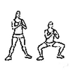 el banco y se vuelve a la posición inicial. (V: se ejecuta el ejercicio de la misma manera, pero dirigiendo el peso corporal hacia un brazo y otro alternativamente). 2.