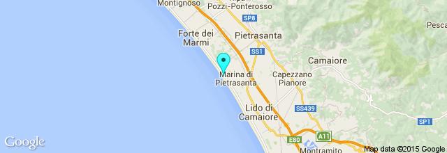 Día 2 Marina di Pietrasanta La ciudad de Marina di Pietrasanta se ubica en la región Lucca de Italia.